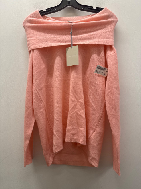 Vist Large View of Product Image Which is Used Pink Deane & White Lightweight Sweater L-12/14