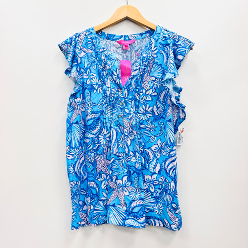 Vist Large View of Product Image Which is Used Lilly Pulitzer Sleeveless Top M-8/10
