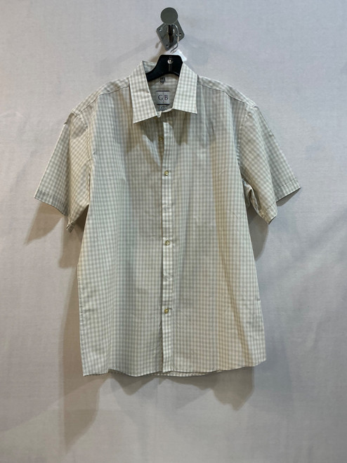 Vist Large View of Product Image Which is Used Geoffrey Beene Mens Short Sleeve Top L/16-16.5
