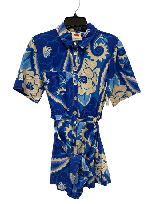 Vist Large View of Product Image Which is Used Farm Rio Romper M-8/10
