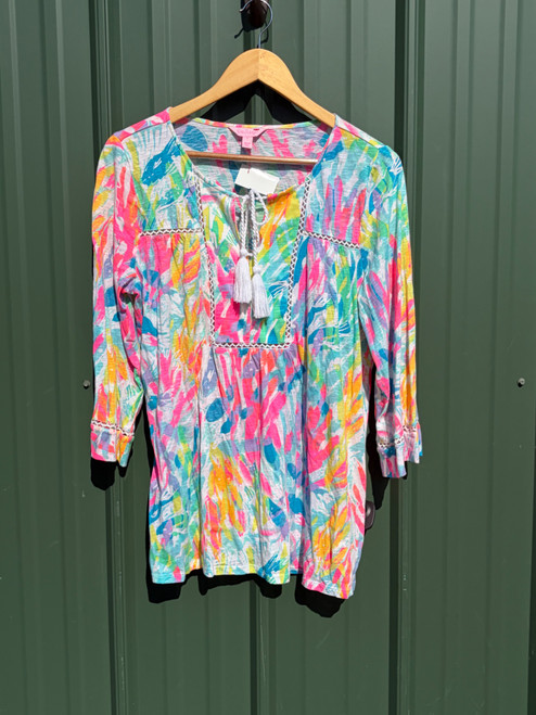 Vist Large View of Product Image Which is Used Lilly Pulitzer Long Sleeve Top L-12/14