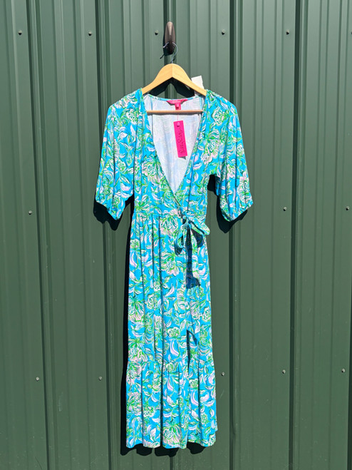 Vist Large View of Product Image Which is Used Lilly Pulitzer Long Dress F M-8/10