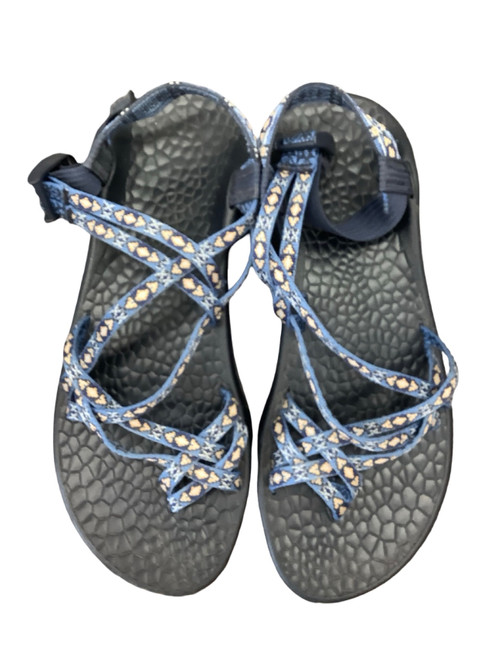 Vist Large View of Product Image Which is Used Chaco Wedge Sandals 9