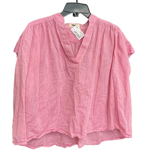 Vist Large View of Product Image Which is Used Frnch Short Sleeve Top S-4/6