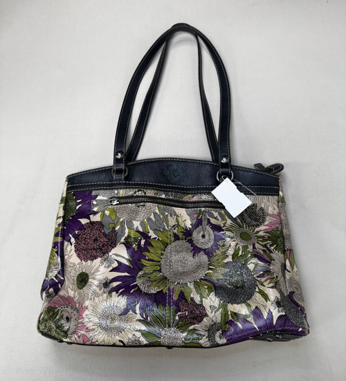 Vist Large View of Product Image Which is Used Patricia Nash Large Leather Handbag