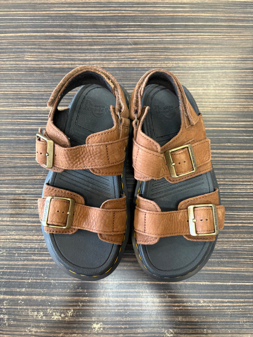 Vist Large View of Product Image Which is Used Dr. Martens Wedge Sandals 7