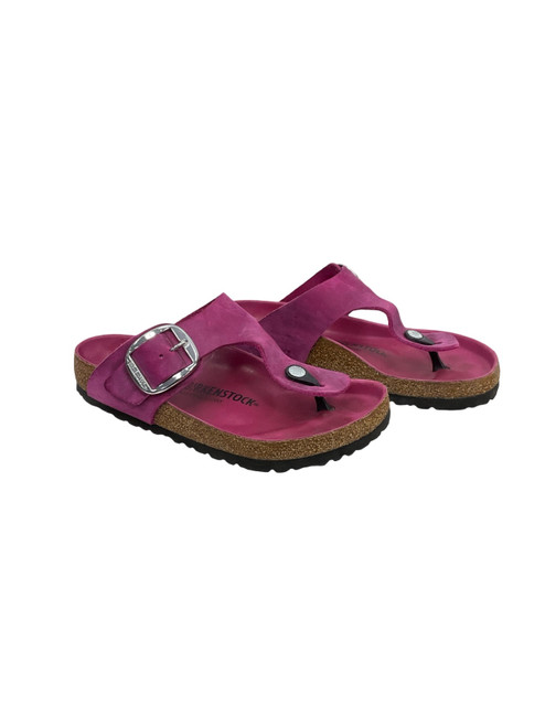Vist Large View of Product Image Which is Used Birkenstock Wedge Sandals 7.5