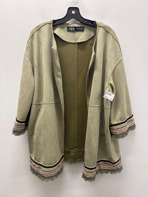 Vist Large View of Product Image Which is Used Green Zara Blazer XXL-20