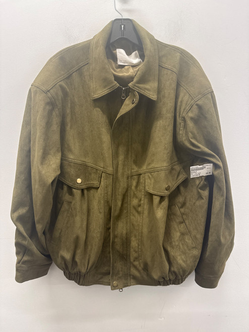 Vist Large View of Product Image Which is Used Green Oak+Fort Short Light Jacket L-12/14