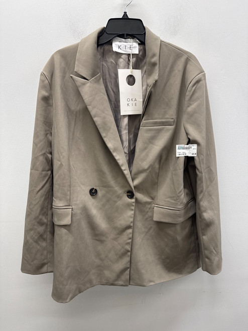 Vist Large View of Product Image Which is Used NWT Grey Okakie Blazer L-12/14