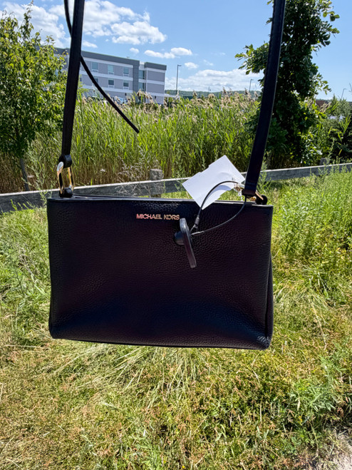 Vist Large View of Product Image Which is Used Michael Michael Kors Small Leather Handbag
