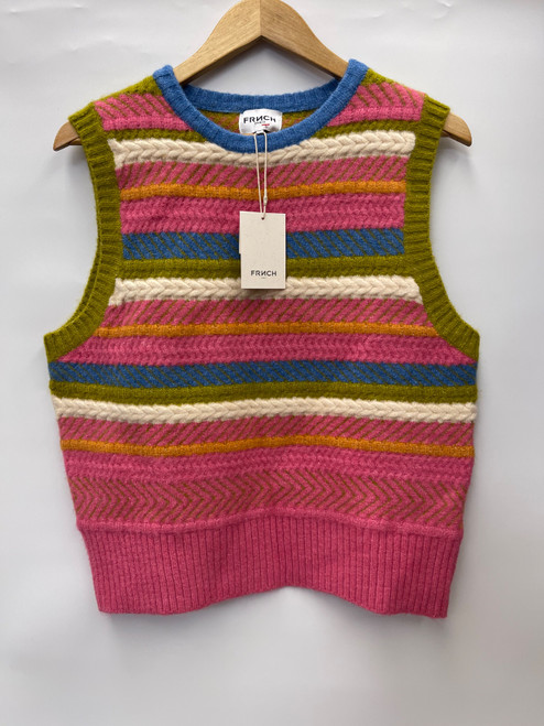 Vist Large View of Product Image Which is Used Frnch Vest M-8/10