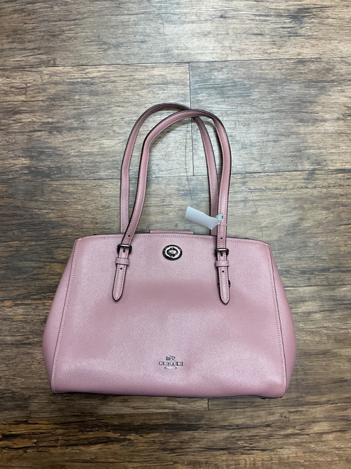 Vist Large View of Product Image Which is Used Coach Large Leather Handbag