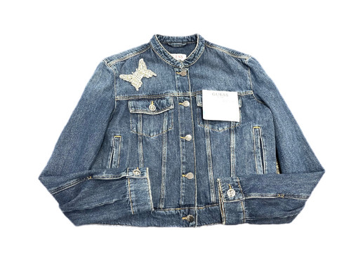 Vist Large View of Product Image Which is Used Guess Denim Jacket M-8/10