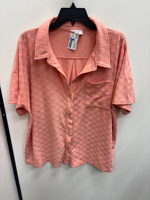 Vist Large View of Product Image Which is Used Heyson Short Sleeve Top 1X-18