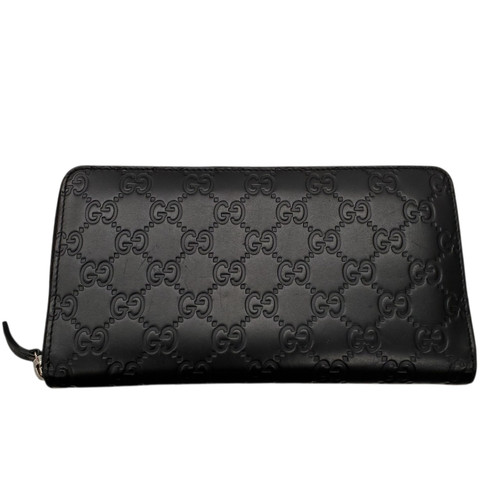 Vist Large View of Product Image Which is Used Gucci Leather Wallet
