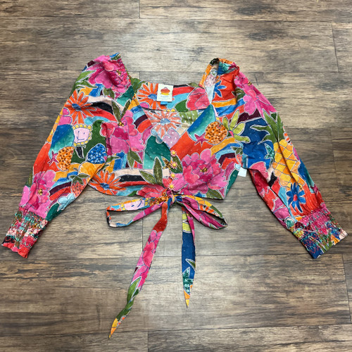 Vist Large View of Product Image Which is Used Farm Rio Long Sleeve Top XL-16