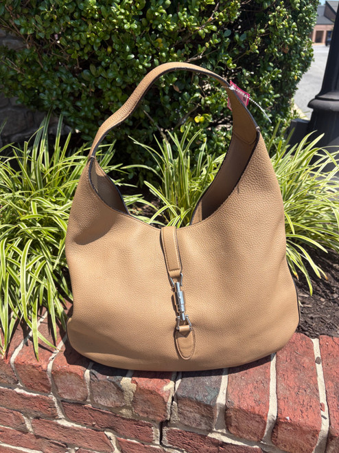 Vist Large View of Product Image Which is Used Gucci Jackie Large Leather Handbag