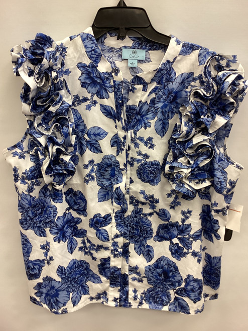 Vist Large View of Product Image Which is Used Cece By Cynthia Steffe Sleeveless Top L-12/14