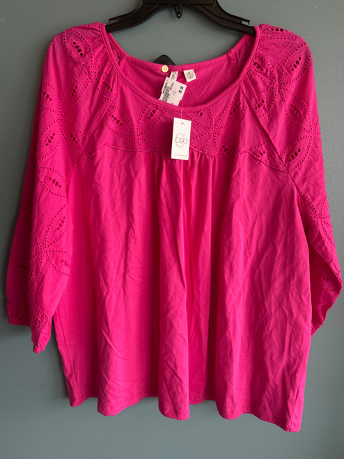 Vist Large View of Product Image Which is Used Cato Long Sleeve Top XL-16