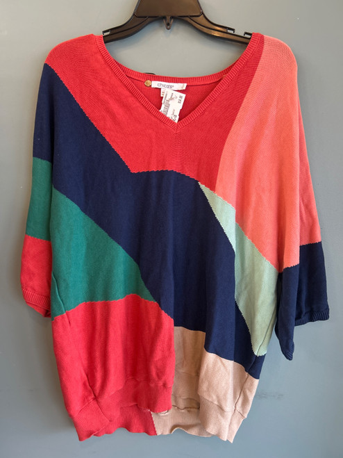 Vist Large View of Product Image Which is Used Chico's Lightweight Sweater XL-16