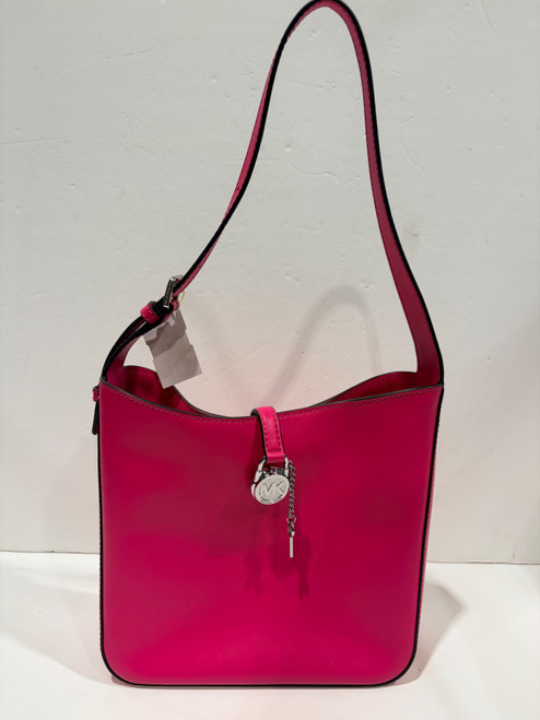 Vist Large View of Product Image Which is Used Michael Michael Kors Large Leather Handbag