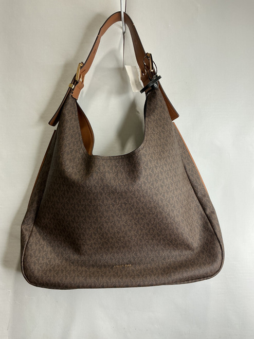 Vist Large View of Product Image Which is Used Michael Kors Large Leather Handbag
