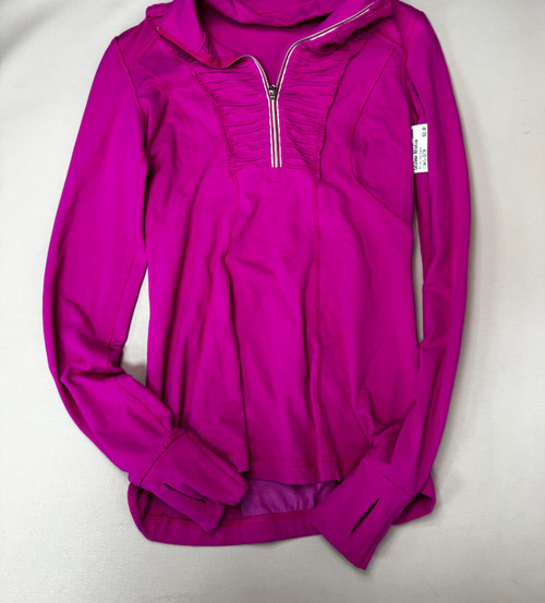 Vist Large View of Product Image Which is Used Lululemon Athletica Active Long Sleeve L-12/14