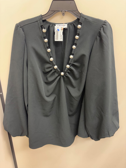 Vist Large View of Product Image Which is Used Crosby Long Sleeve Top S-4/6