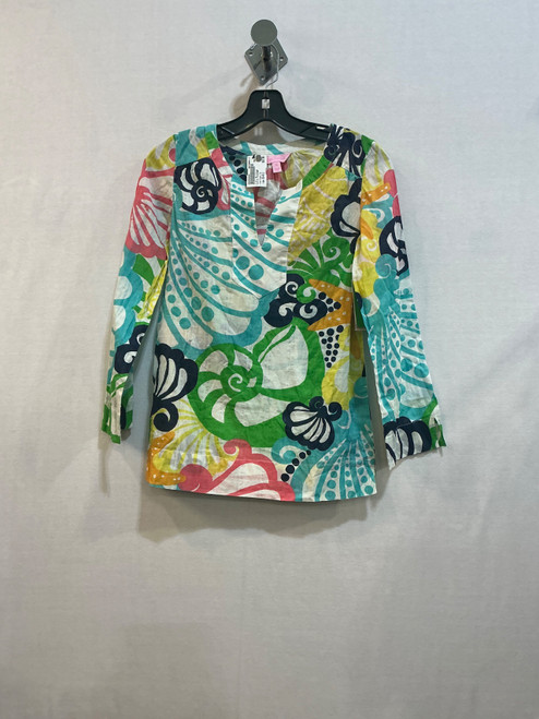Vist Large View of Product Image Which is Used Lilly Pulitzer Long Sleeve Top XS-0/2