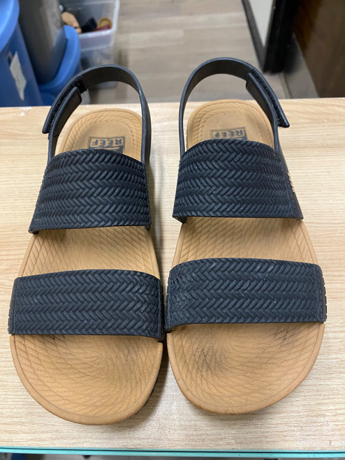 Vist Large View of Product Image Which is Used Reef Wedge Sandals 6
