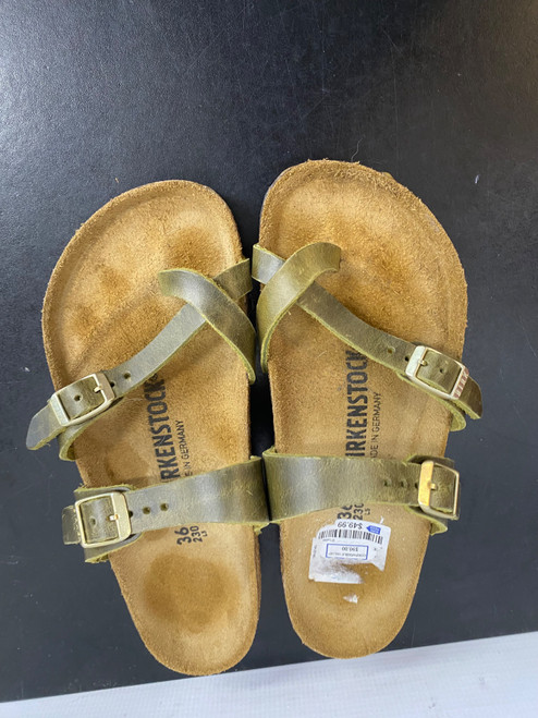 Vist Large View of Product Image Which is Used Birkenstock Wedge Sandals 5