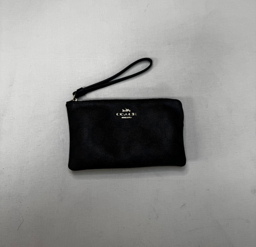 Vist Large View of Product Image Which is Used Coach Leather Wristlet