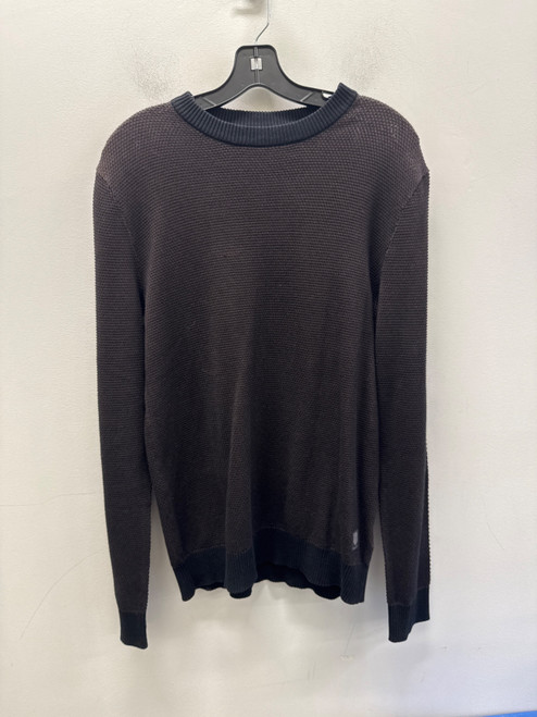 Vist Large View of Product Image Which is Used NWT Brown/Black Jack and Jones Mens Lightweight Sweater M