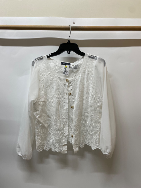 Vist Large View of Product Image Which is Used Kld Signature Long Sleeve Top S-4/6