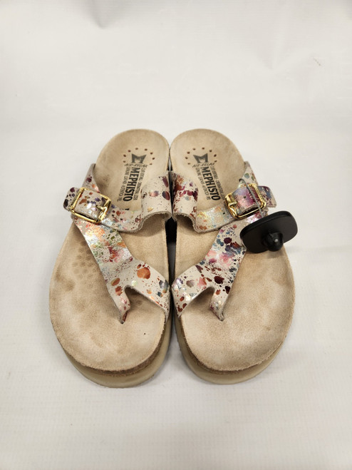 Vist Large View of Product Image Which is Used Mephisto Wedge Sandals 6.5