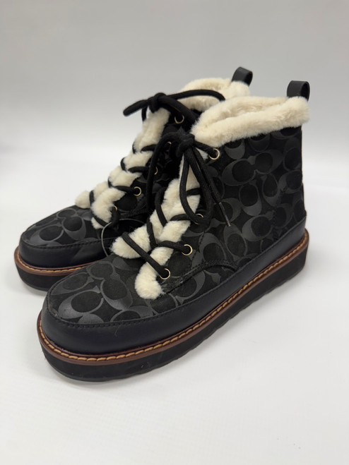 Vist Large View of Product Image Which is Used Coach Ankle Boots 8