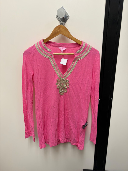 Vist Large View of Product Image Which is Used Lilly Pulitzer Long Sleeve T-Shirt S-4/6