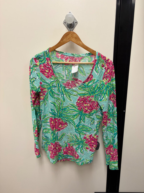 Vist Large View of Product Image Which is Used Lilly Pulitzer Long Sleeve T-Shirt L-12/14