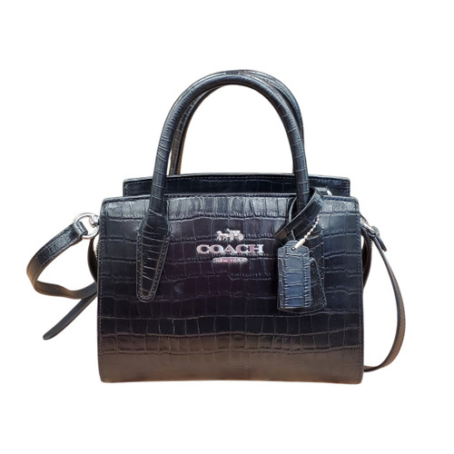 Vist Large View of Product Image Which is Used Coach Andrea Carryall Bag Leather Handbag