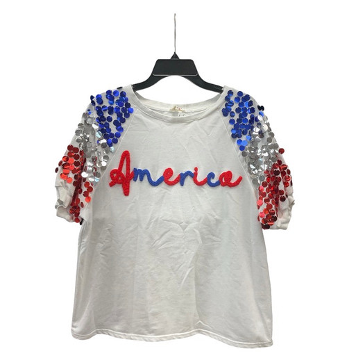Vist Large View of Product Image Which is Used BiBi Short Sleeve Top M-8/10