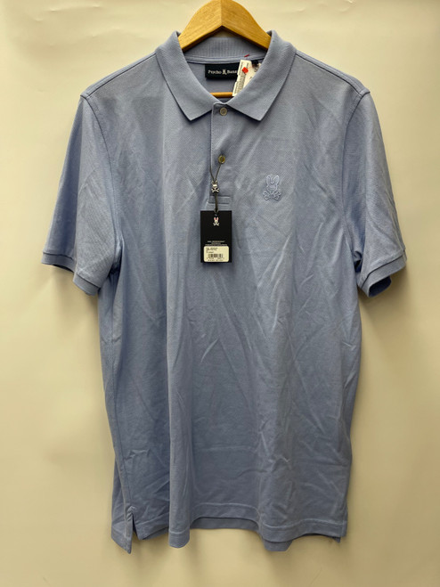 Vist Large View of Product Image Which is Used Psycho Bunny Mens Short Sleeve Top L/16-16.5