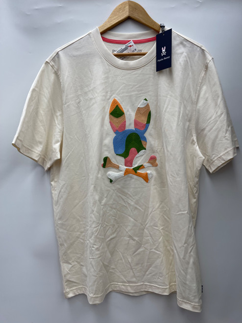 Vist Large View of Product Image Which is Used Psycho Bunny Mens Short Sleeve Top XL/17-17.