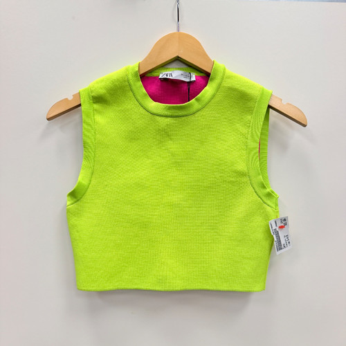 Vist Large View of Product Image Which is Used Zara Sleeveless Top S-4/6
