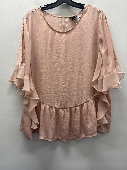 Vist Large View of Product Image Which is Used Pink Who What Wear Long Sleeve Top XL-16