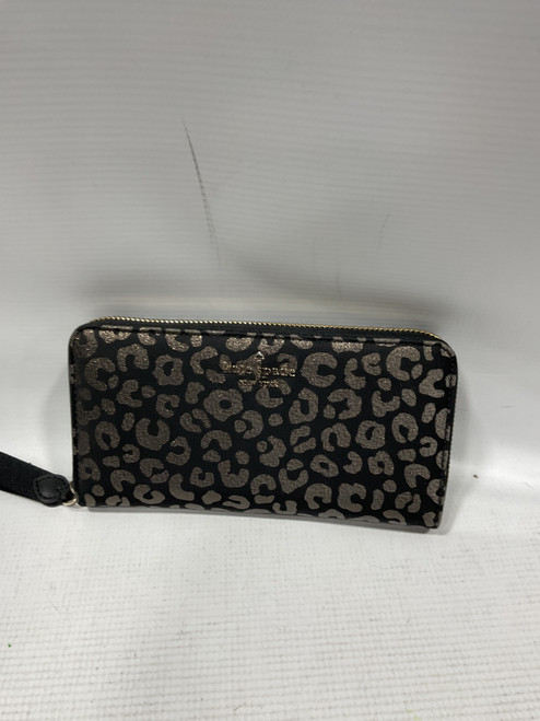 Vist Large View of Product Image Which is Used Kate Spade New York Leather Wristlet