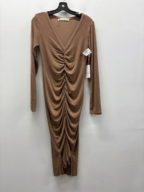 Vist Large View of Product Image Which is Used Brown Anthropologie Long Dress B M-8/10
