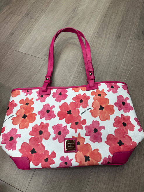 Vist Large View of Product Image Which is Used Dooney & Bourke Large Leather Handbag