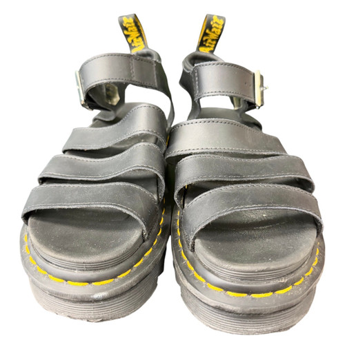 Vist Large View of Product Image Which is Used Dr. Martens Wedge Sandals 7