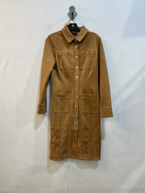 Vist Large View of Product Image Which is Used White House Black Market Long Light Jacket XS-0/2